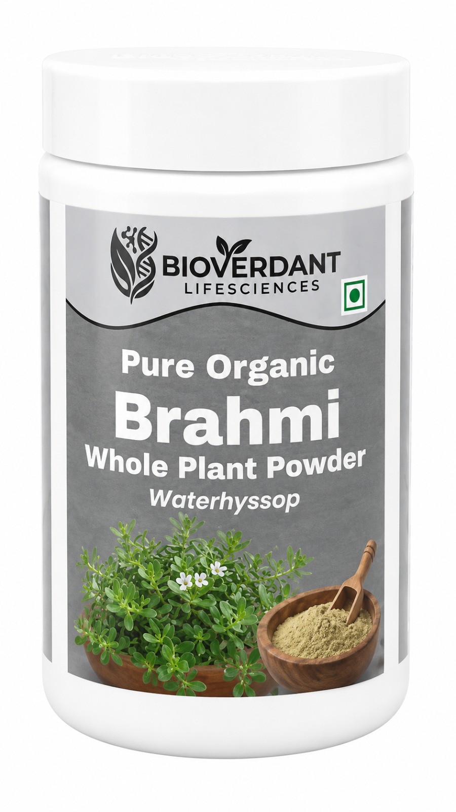 best organic brahmi powder: amazing 100% pure herb for mindful nourishment